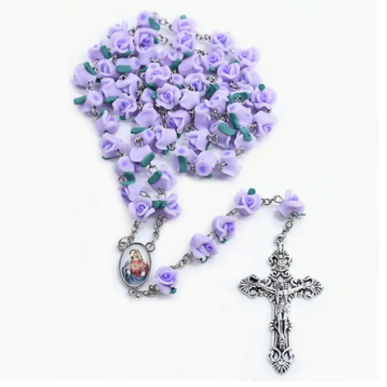 Collier de chapelet avec roues en or