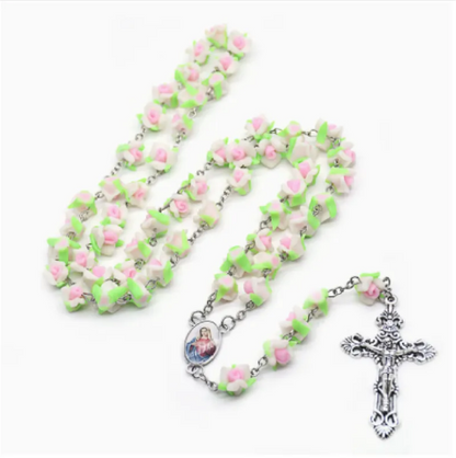Collier de chapelet avec roues