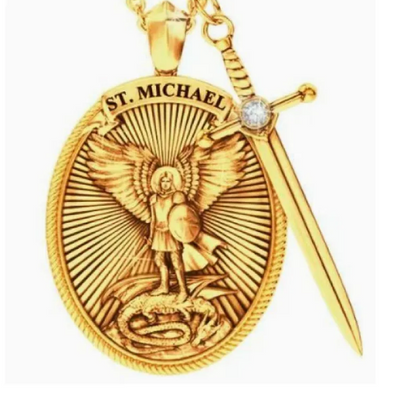 Collier décoratif rétro pour hommes