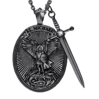 Collier décoratif rétro pour hommes