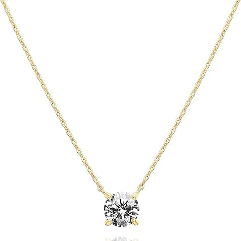 Collier en cristal Aurore en or