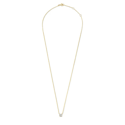 Collier en Pierre Moissanite Cléa | Or