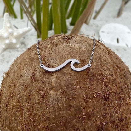 Collier en argent de la mer