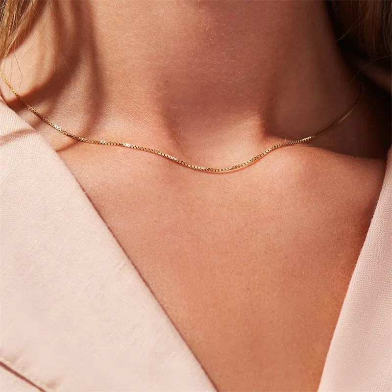 Collier en forme de chaîne Danica or en or