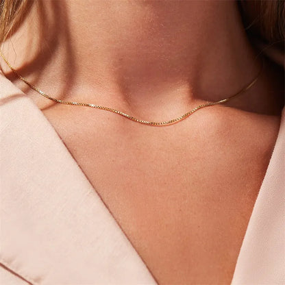 Collier en forme de chaîne Danica Or