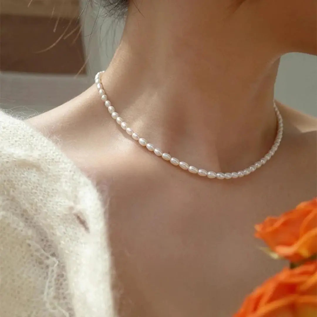 Collier en marbre en or