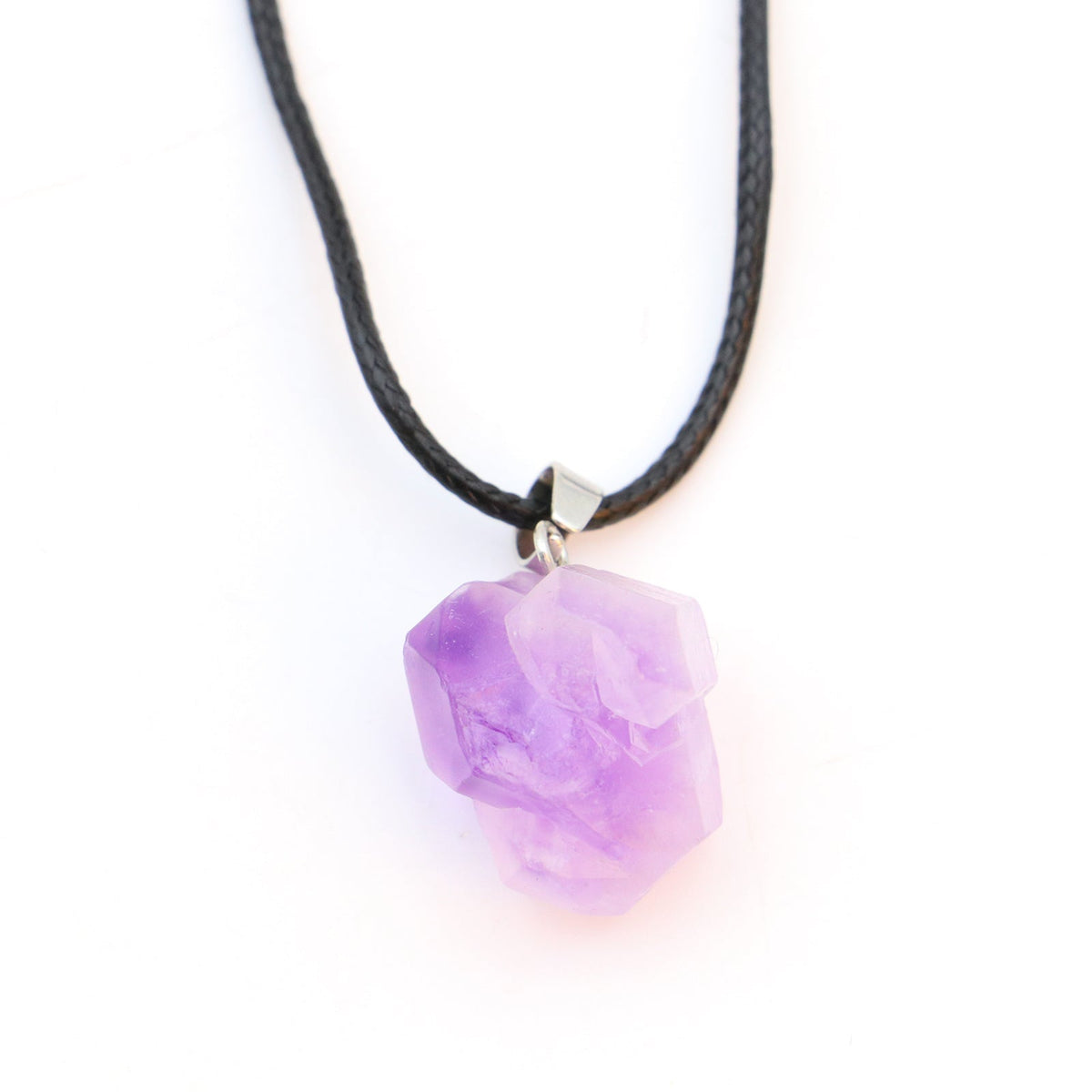 Collier en quartz rose en or