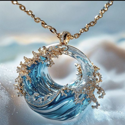 Collier exotique « Éid de l'océan »