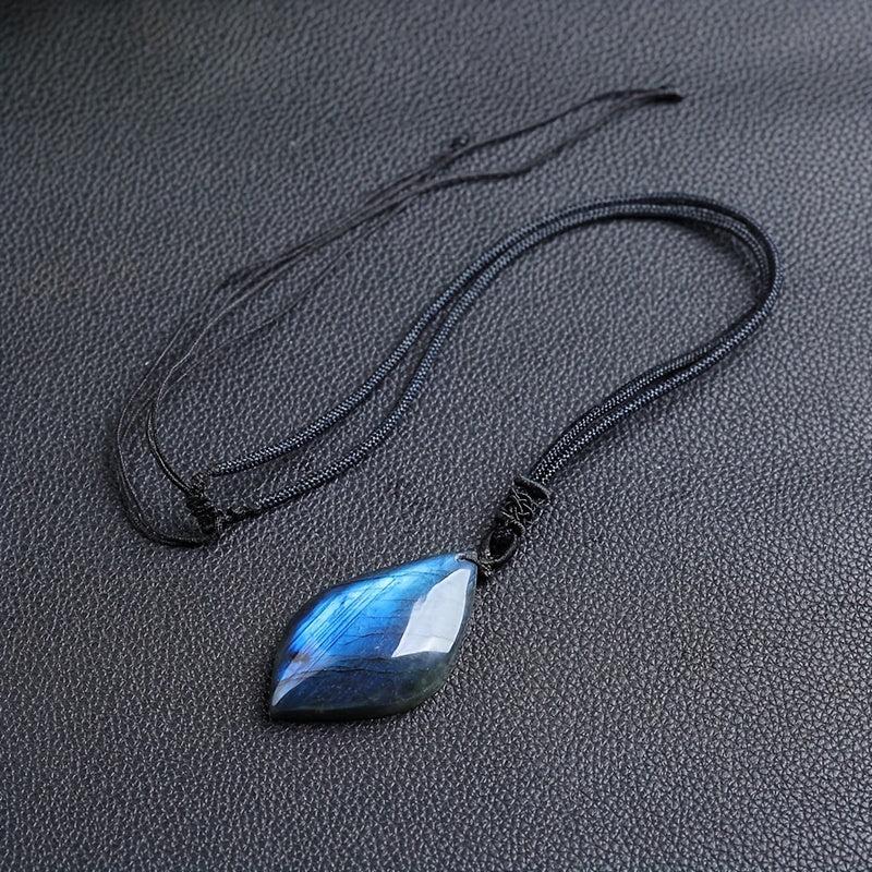 Collier magique en pierre de lune en or