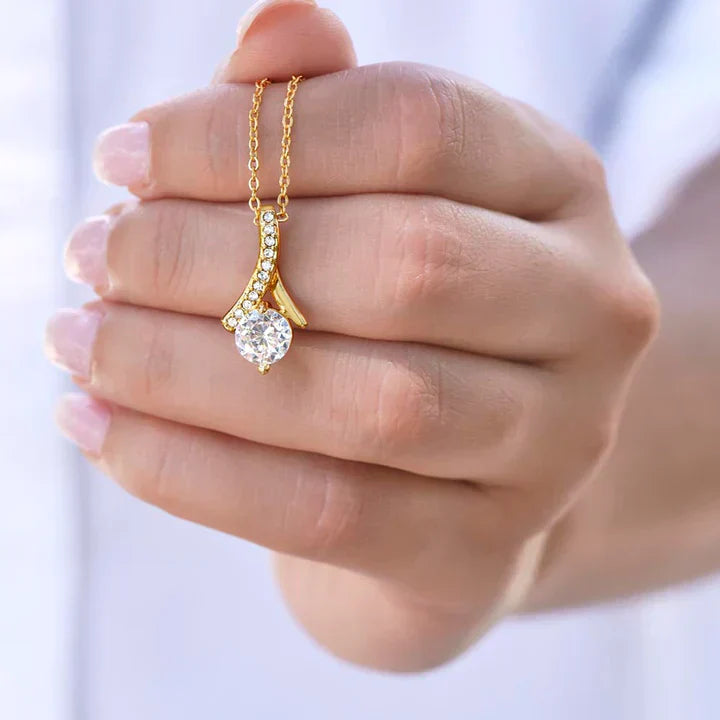 Collier rétro à brillants en or