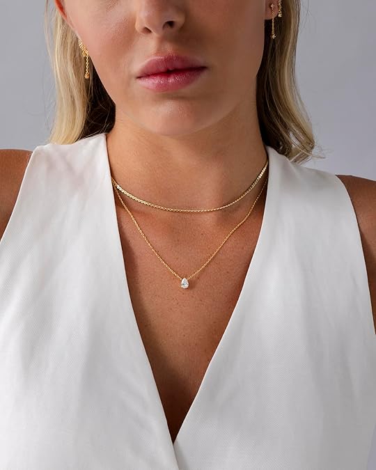 Collier superposé auréole en or