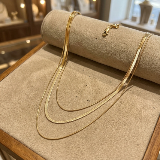 Collier à plusieurs couches | Or