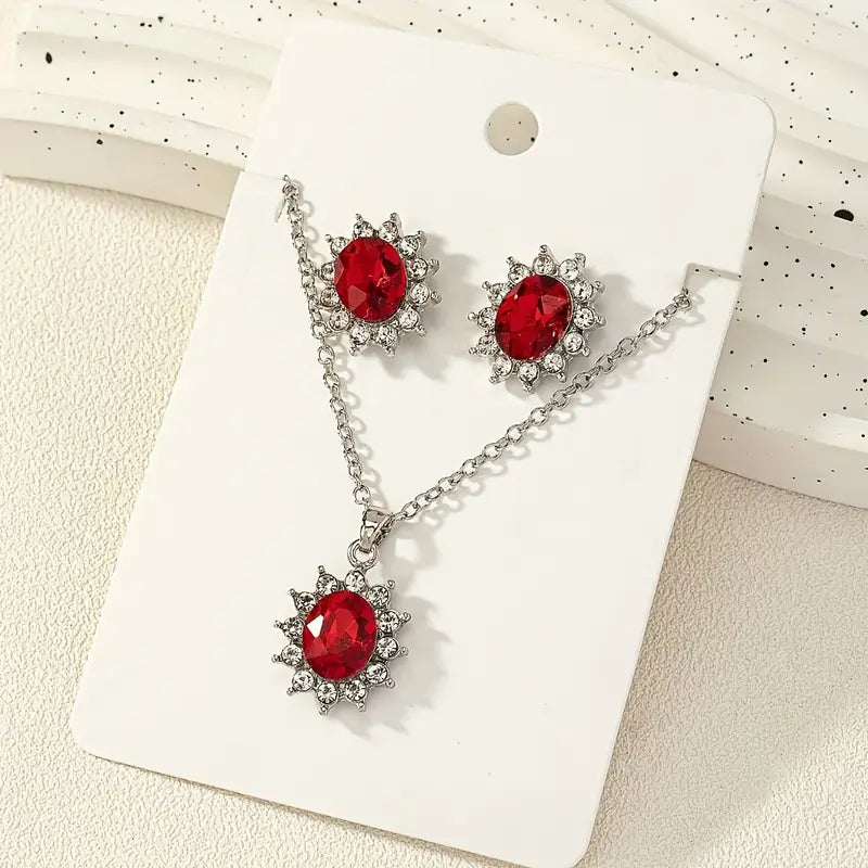 Ensemble de bijoux Katia Ruberyn en or blanc