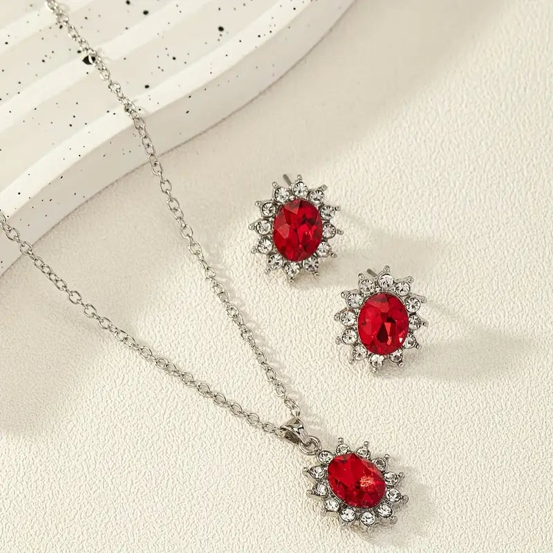 Ensemble de bijoux Katia Ruberyn en or blanc