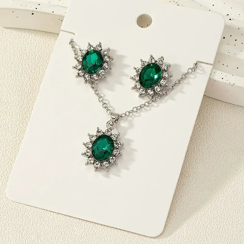 Ensemble de bijoux Katia Sernain en or blanc