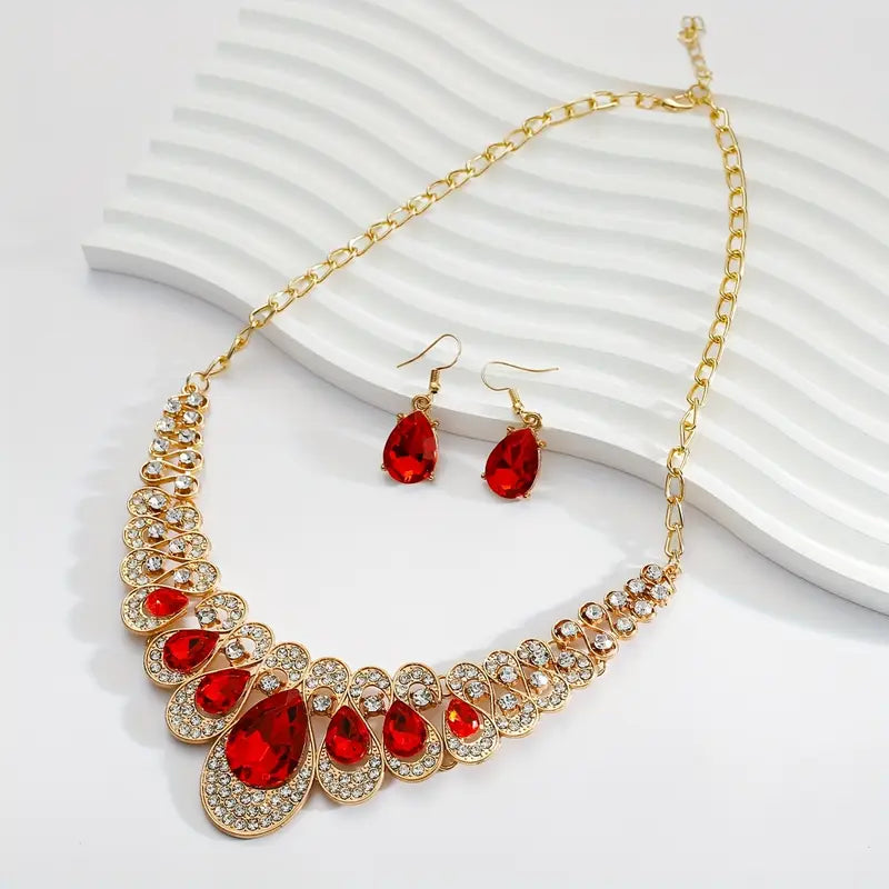 Ensemble de bijoux Maévina Crimselle en or