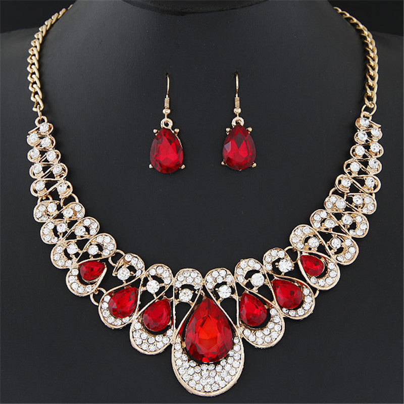 Ensemble de bijoux Maévina Crimselle en or