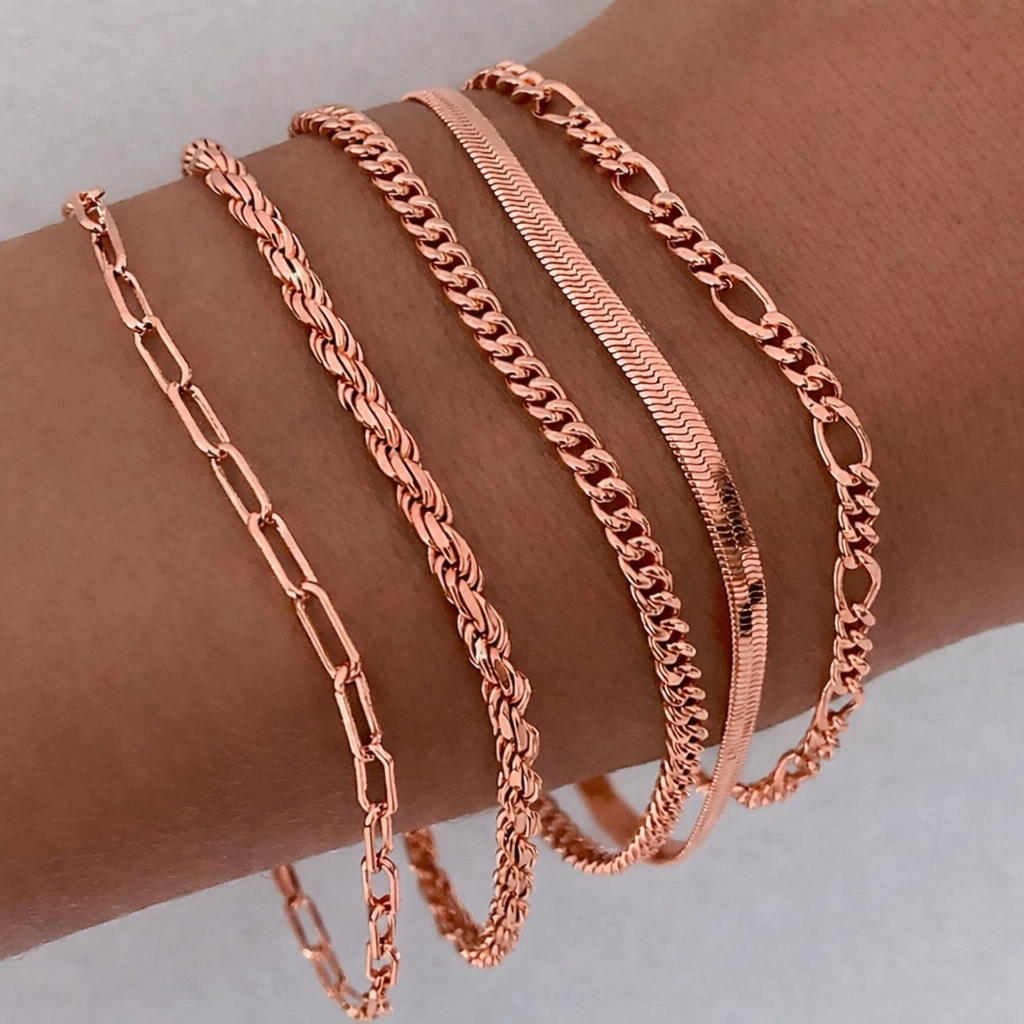Ensemble de bracelets Ellis Renier en or blanc