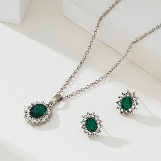 Ensemble de bijoux Katia Sernain | Or blanc