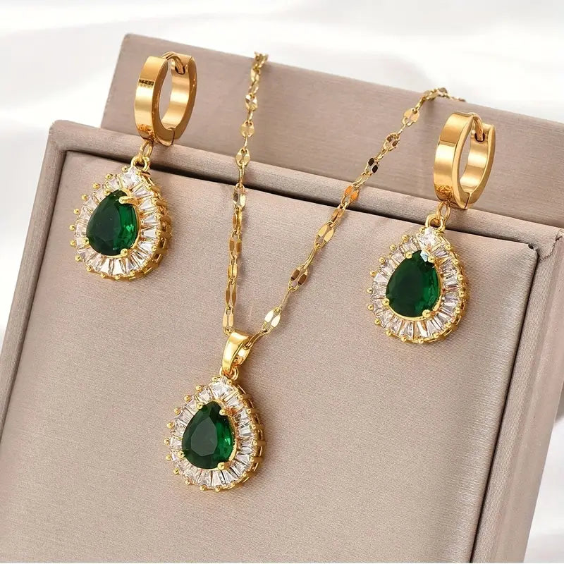 Ensemble de bijoux Rhéa Lysandelle en or