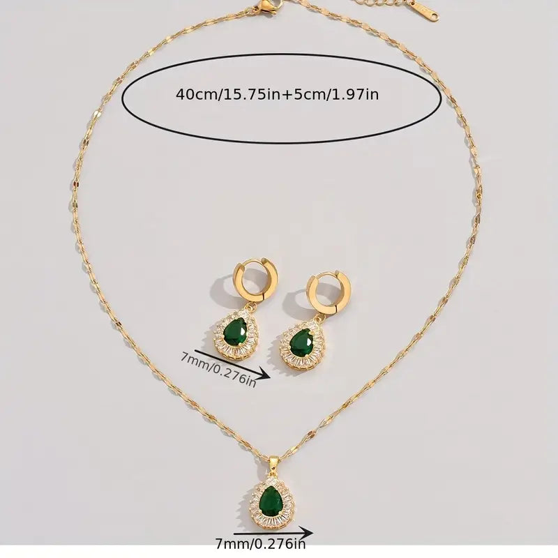 Ensemble de bijoux Rhéa Lysandelle en or