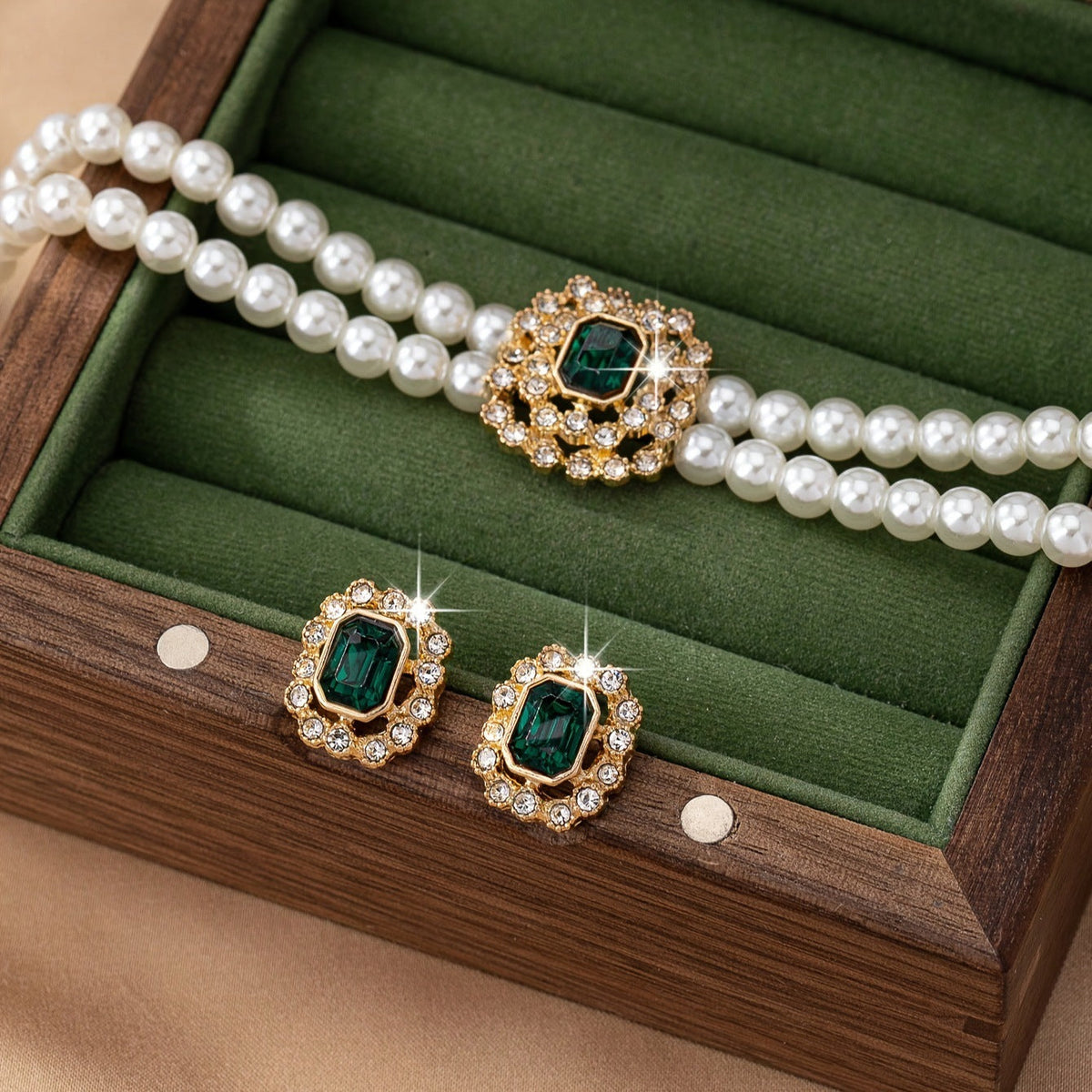 Ensemble de bijoux Tamsin Verdalle en or