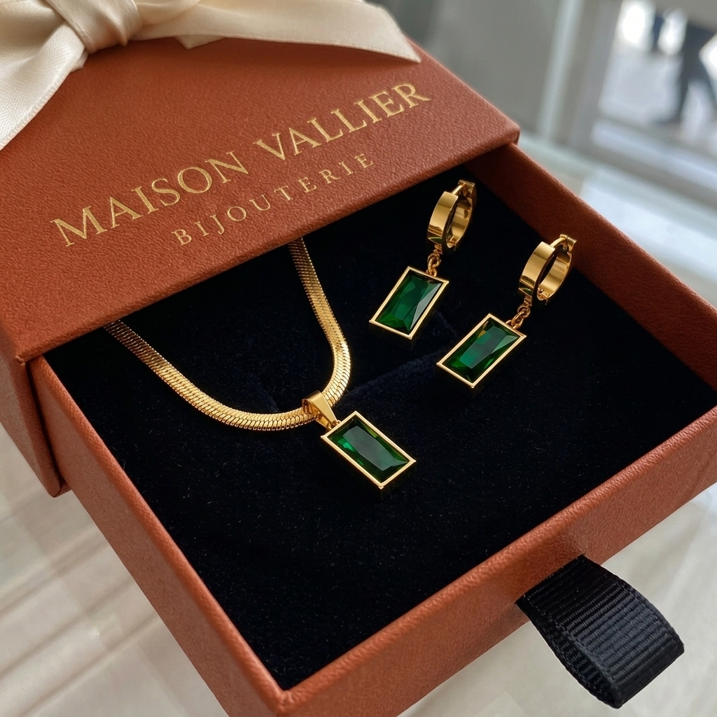 Ensemble de bijoux Iseult Verdier en or