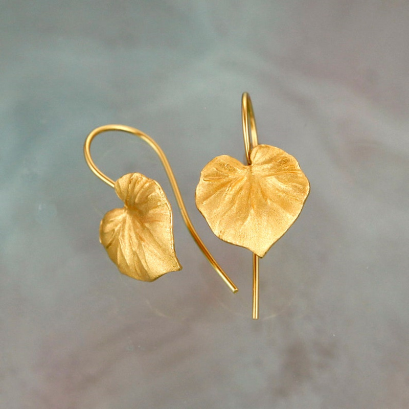 Feuilles en or