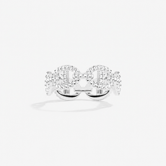 Bague Isaline Marina | Or blanc