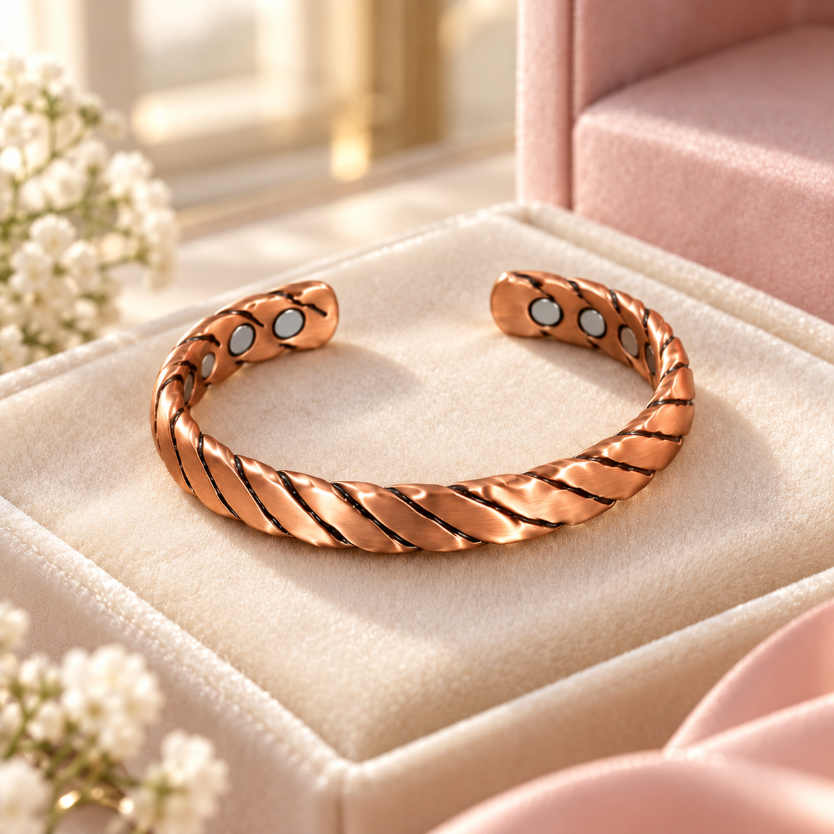 Bracelet en cuivre Éliane