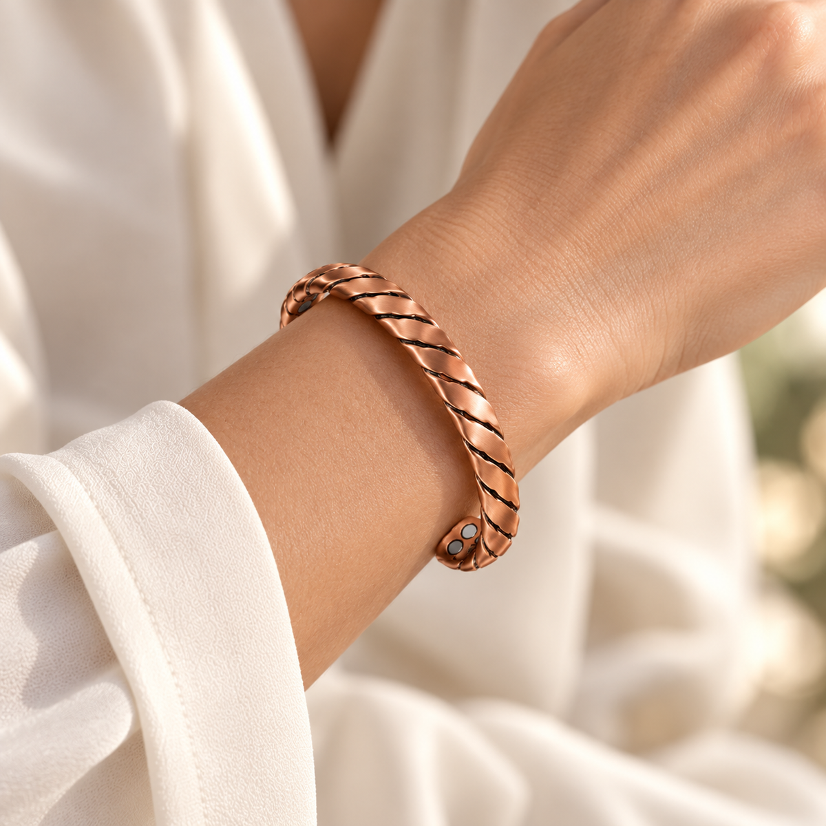 Bracelet en cuivre Éliane