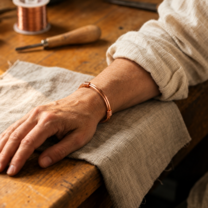 Bracelet en cuivre Sérène