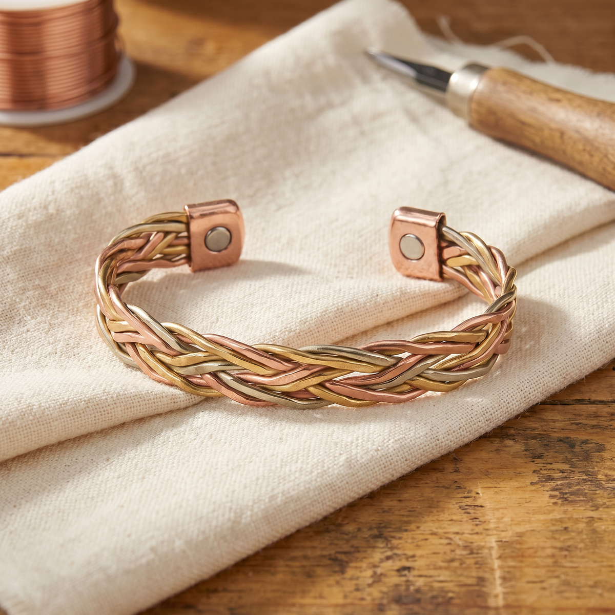 Bracelet en cuivre Marais