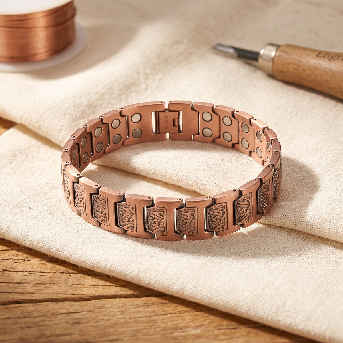 Bracelet homme en cuivre Vallée