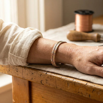 Bracelet en cuivre Taillis